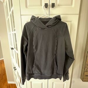 Gray Hooded Sweatshirt